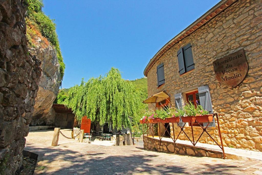 Hostellerie Du Vieux Moulin Duilhac Bagian luar foto
